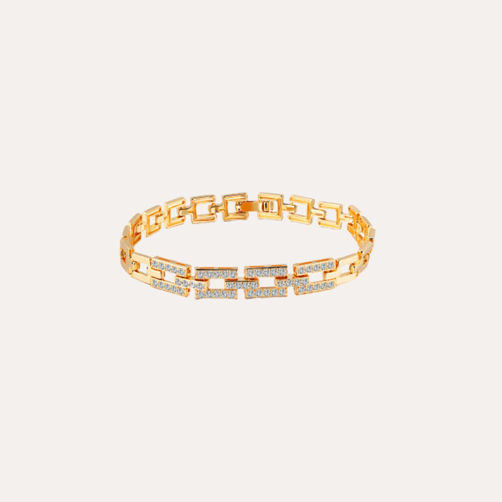 Gold-Plated Copper Bracelet