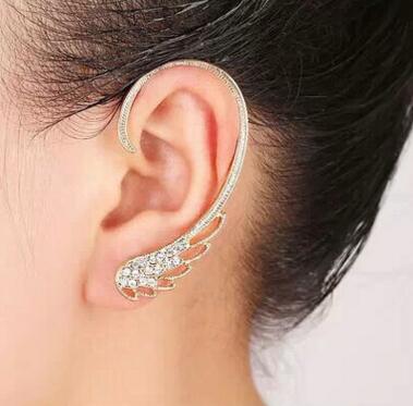 Crystal Angel Wings Earrings